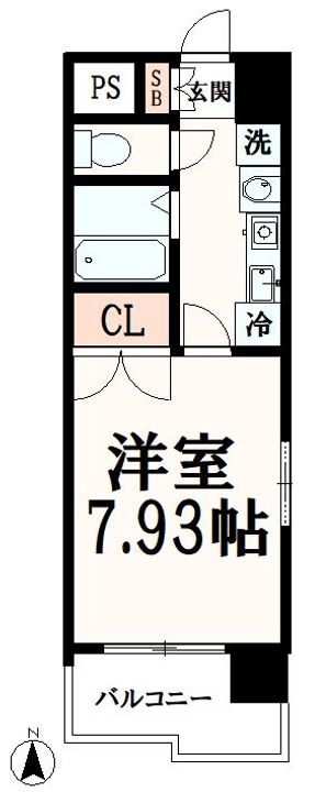 東京都多摩市鶴牧1(マンション)の賃貸物件の間取り