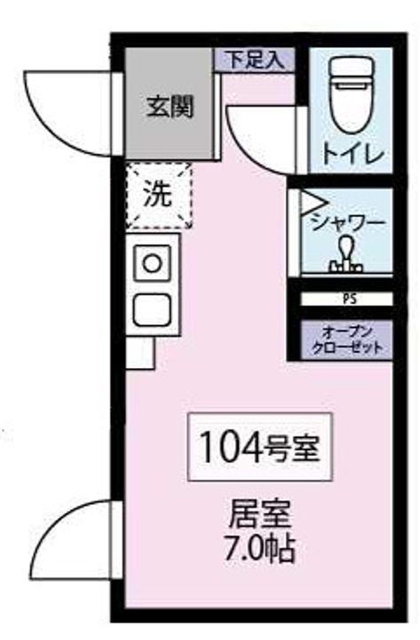 Cresta松陰の間取り