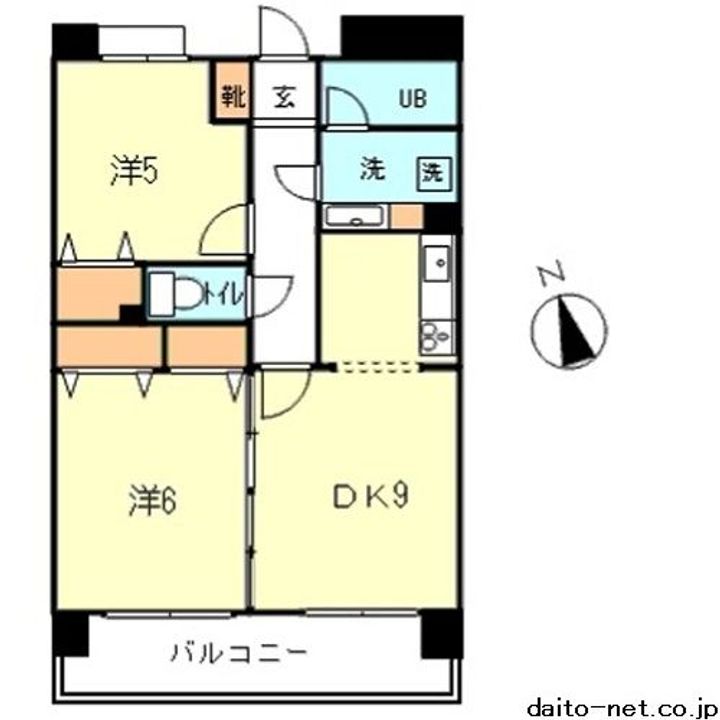 マイシティ・ビックバードの間取り