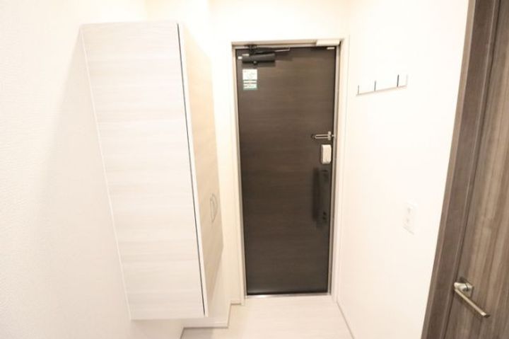 栃木県小山市東城南1(アパート)の賃貸物件の玄関