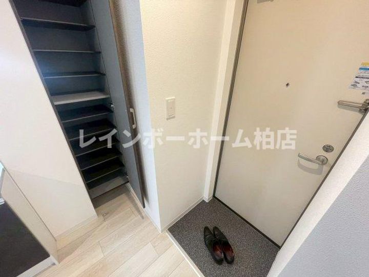 千葉県我孫子市泉(アパート)の賃貸物件の玄関