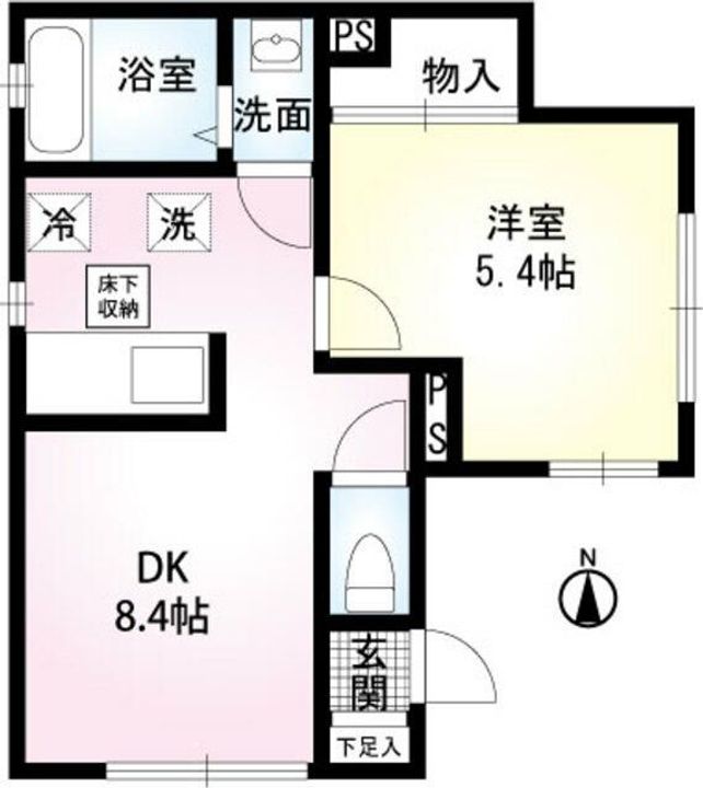 メゾーネ・アポロンの間取り