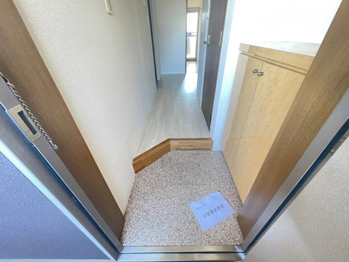 大阪府大阪市阿倍野区阪南町1(マンション)の賃貸物件の玄関