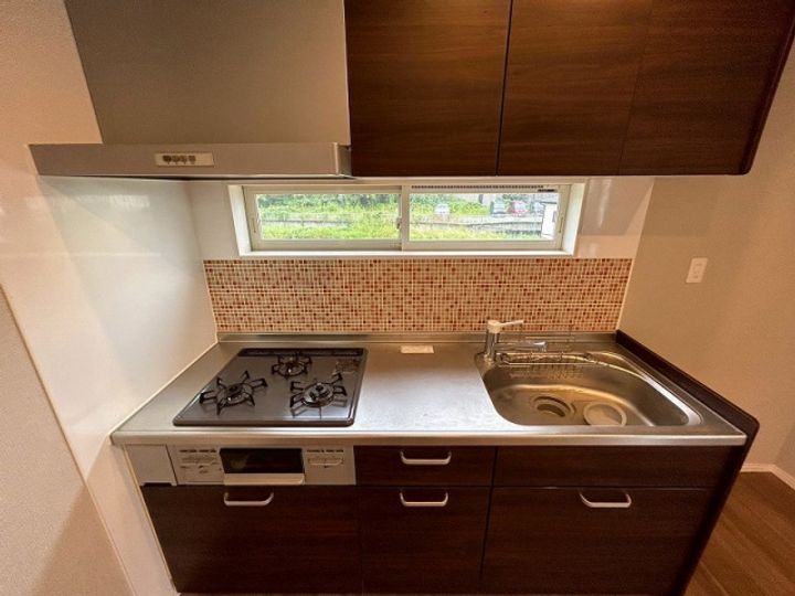 佐賀県鳥栖市轟木町(アパート)の賃貸物件のキッチン