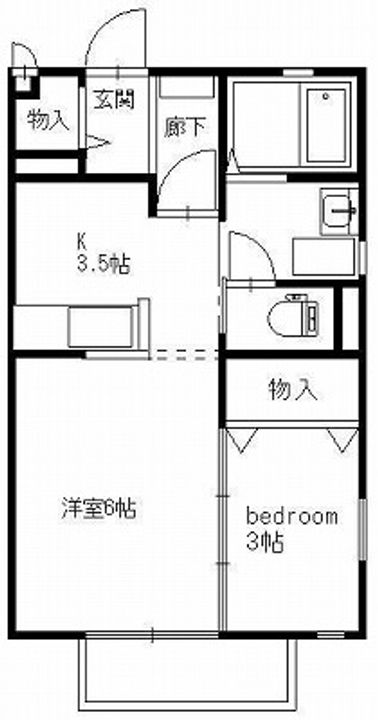 ADESSO(アデッソ) C棟の間取り