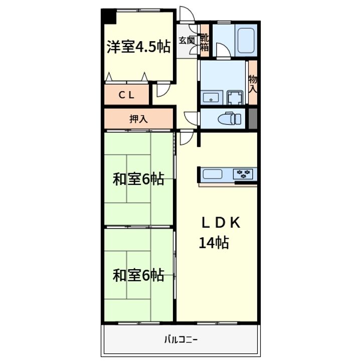 ハイムエーデルの間取り
