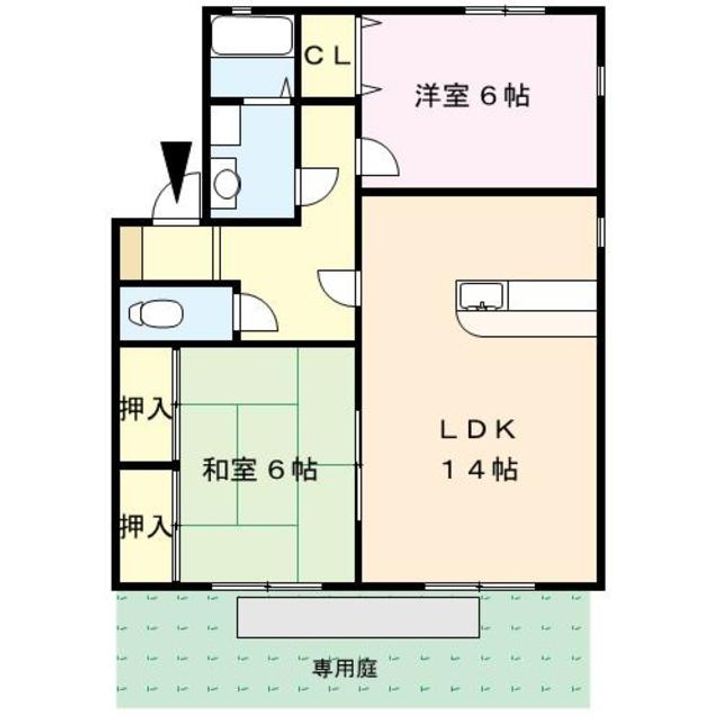 ファミールの間取り