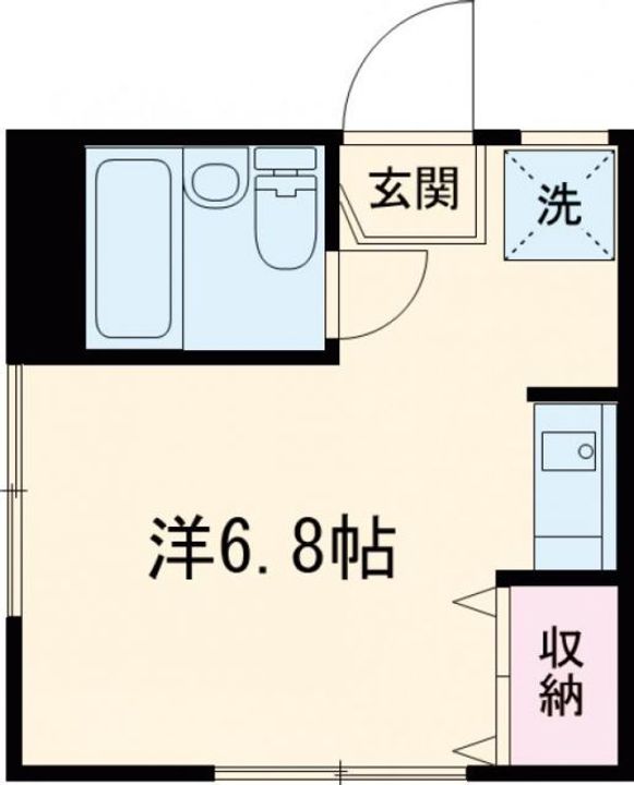 パールフラッツの間取り