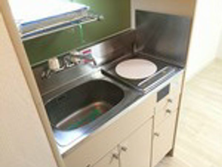 神奈川県川崎市中原区上丸子山王町1(マンション)の賃貸物件のキッチン