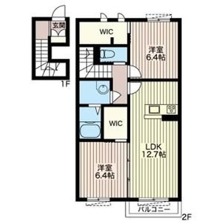 アスリスの間取り