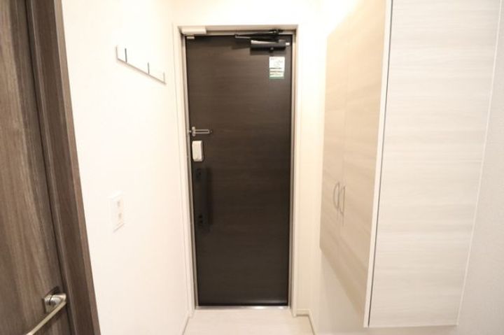 栃木県小山市東城南1(アパート)の賃貸物件の玄関