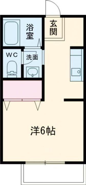 兵庫県加東市喜田2(アパート)の賃貸物件の間取り