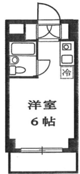 東村山ペガサスビルA館の間取り