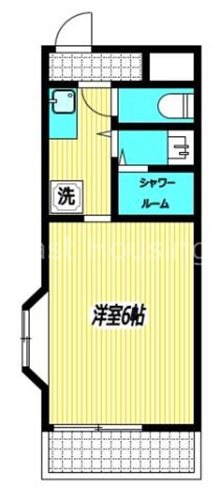東京都中野区大和町2(マンション)の賃貸物件の間取り
