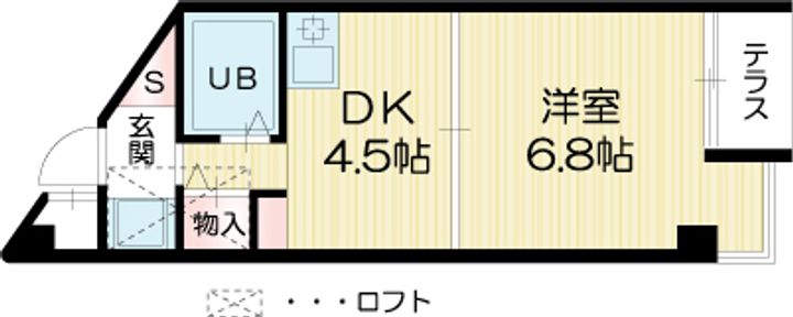 加古川ヤングパレスの間取り