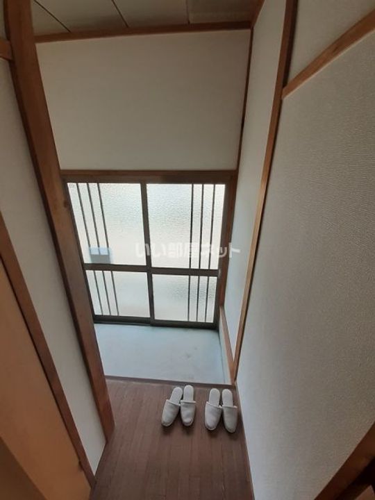 岡山県倉敷市中島(一戸建)の賃貸物件の玄関