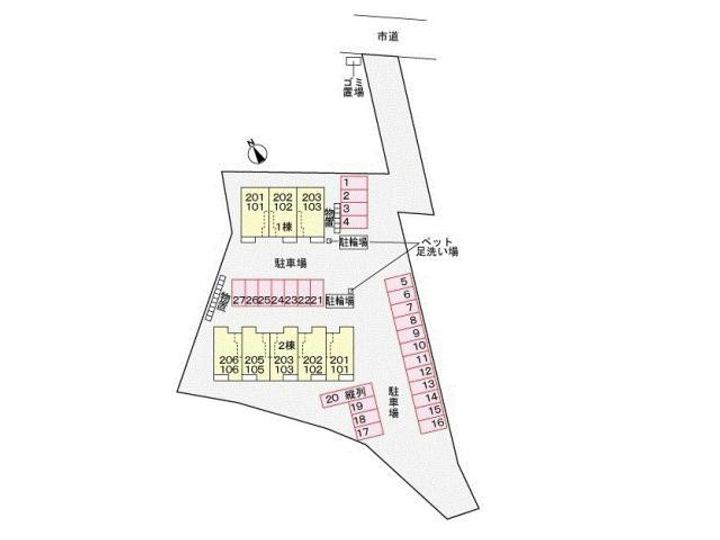 岐阜県各務原市川島河田町(アパート)の賃貸物件の地図