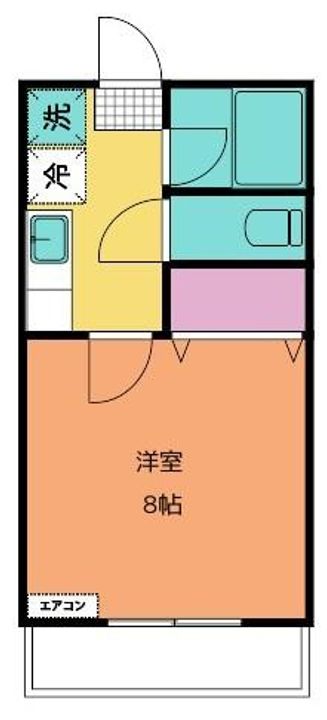 キクチハイツの間取り