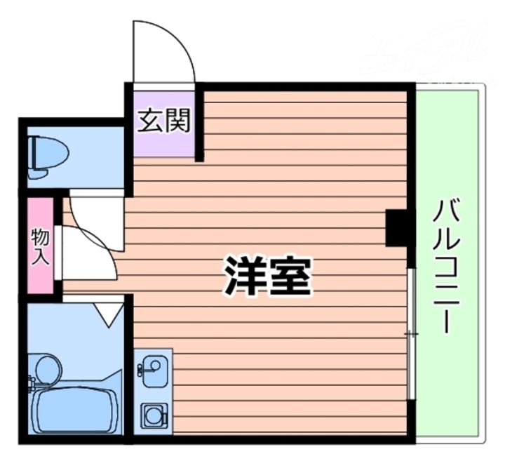 サンメゾンXの間取り