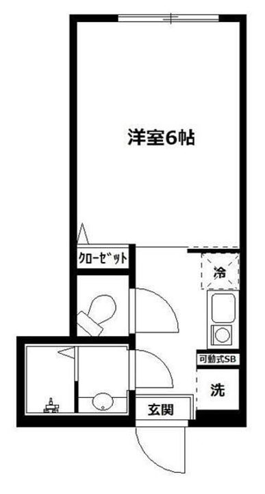 コーポ来夢の間取り
