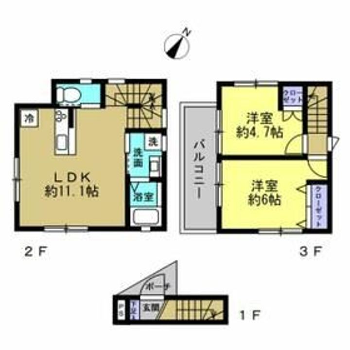 ラグゼスイート川口新井宿の間取り