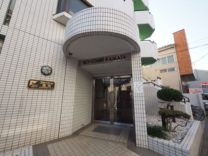 スカイコート蒲田の地図