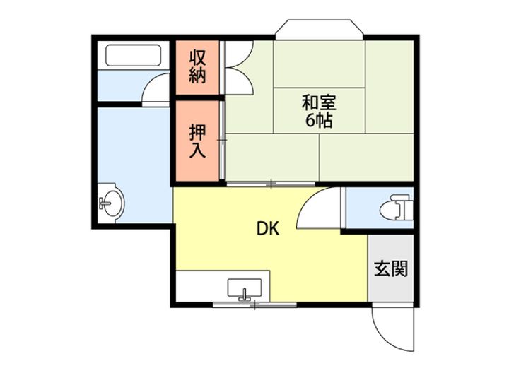 コープ寿の間取り