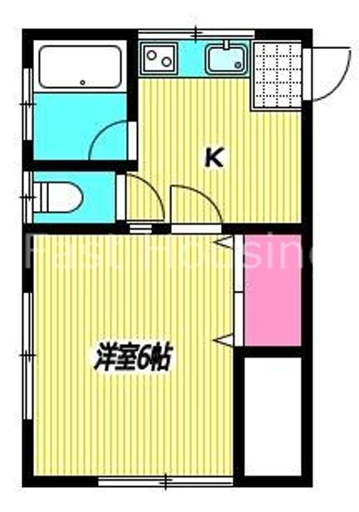 東京都杉並区高円寺南3(アパート)の賃貸物件の間取り