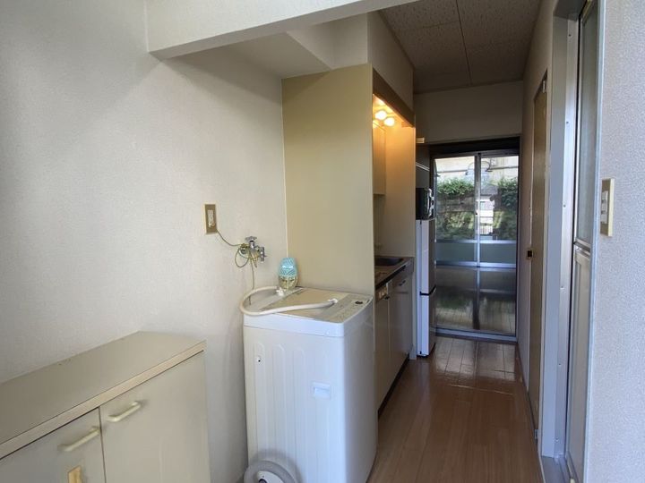 プレジールゆみの玄関