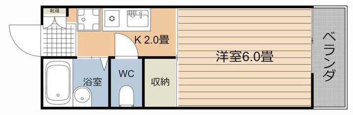 プレジールゆみの間取り