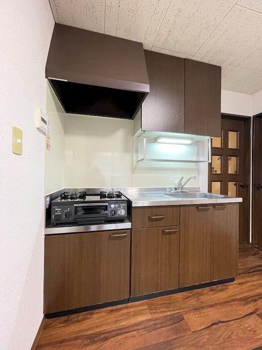 クレール上所IIのキッチン