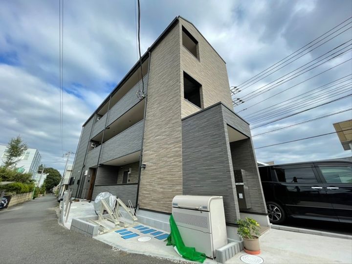 神奈川県藤沢市高倉(アパート)の賃貸物件の外観