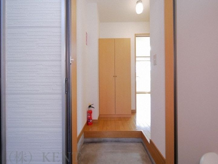 オークヒルズAの玄関