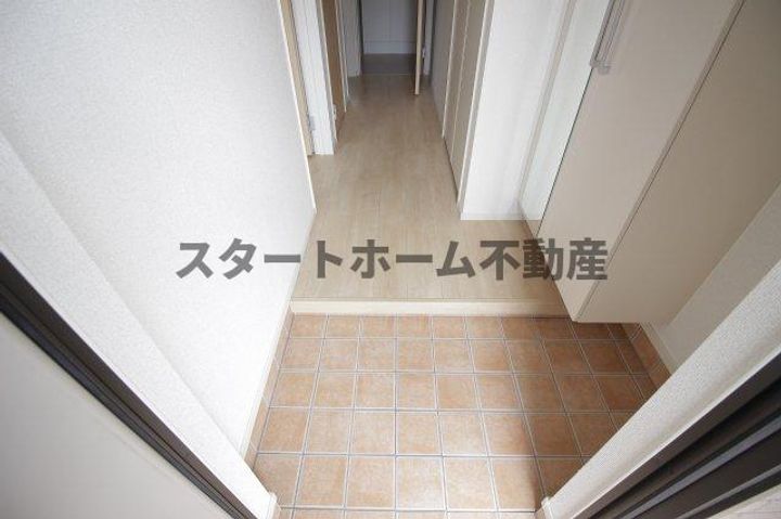 ル・グラン矢三Iの玄関