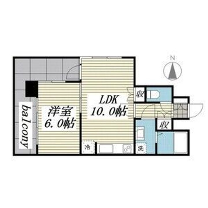 パセール青柳の間取り