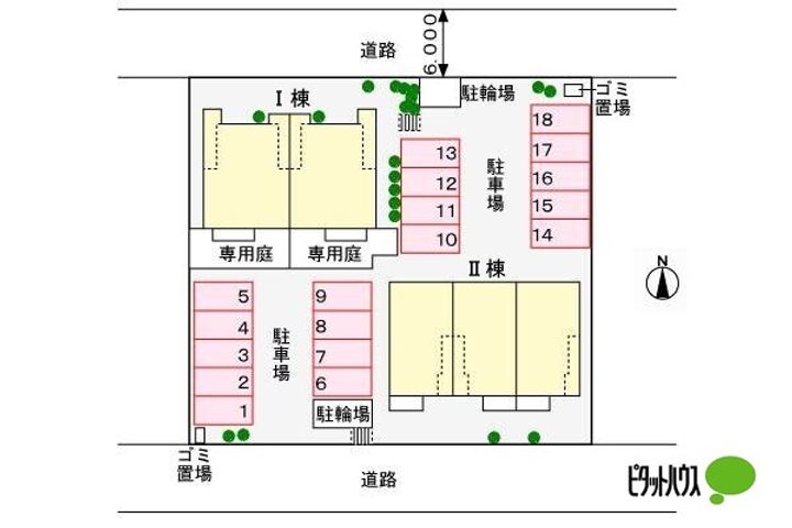 セレーノIIの地図