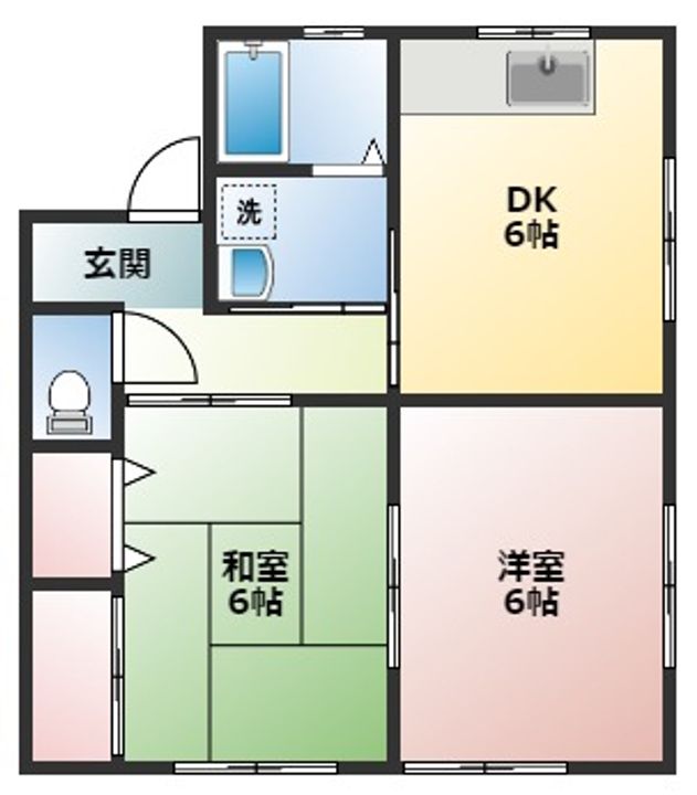 コアハウス白羽の間取り