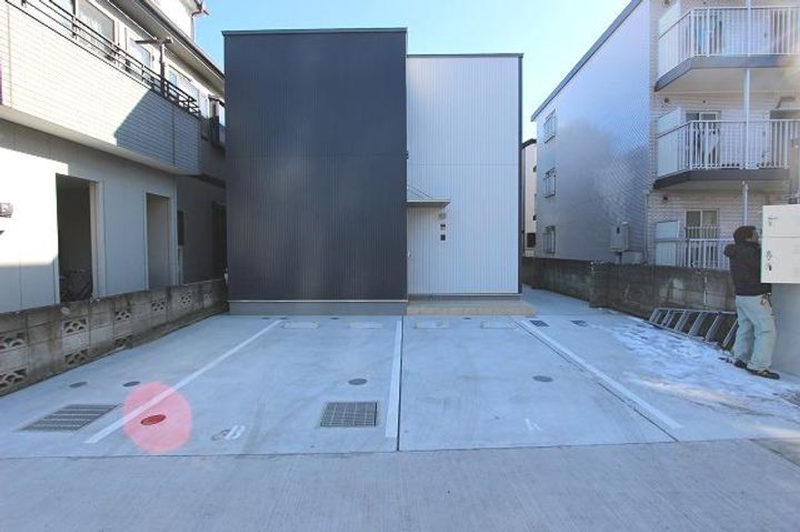 神奈川県川崎市中原区今井西町(一戸建)の賃貸物件の地図