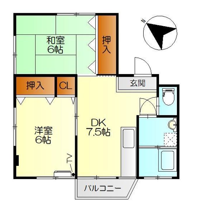 木原ビルの間取り