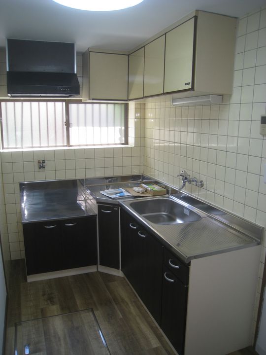 京都府京都市山科区東野舞台町(一戸建)の賃貸物件のキッチン