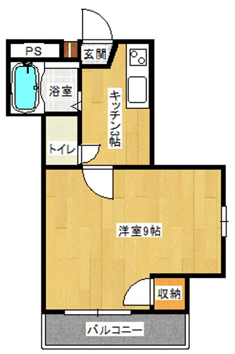 コスタ清武の間取り
