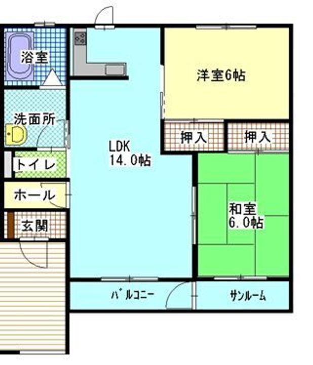 パーク21の間取り