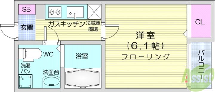 ドルチェの間取り