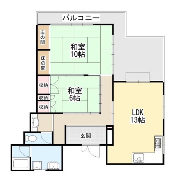 信永ビルの間取り