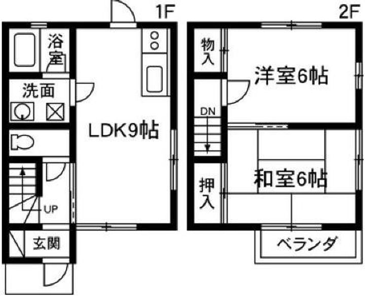 リバーヒルズの間取り