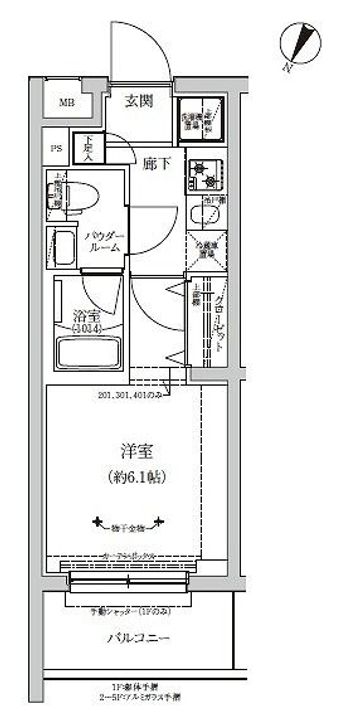 RELUXIA成増IIの間取り