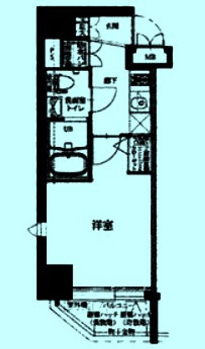 東京都台東区入谷2(マンション)の賃貸物件の間取り