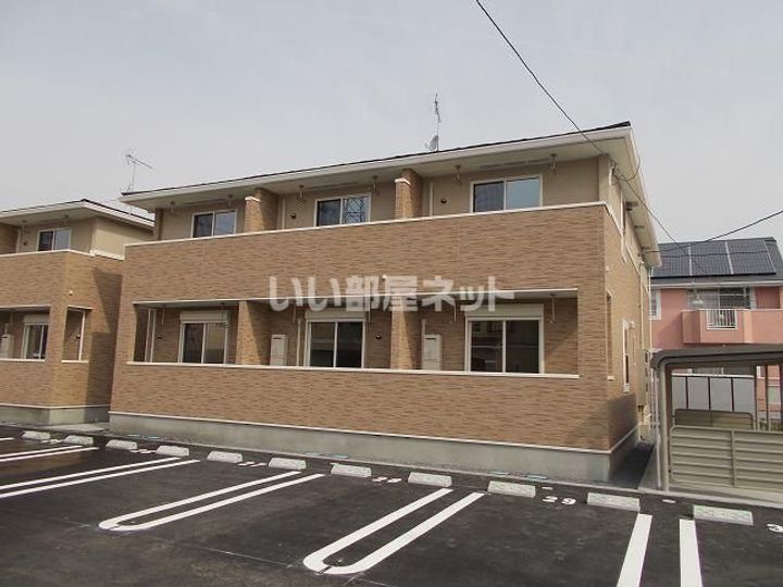 岡山県津山市上河原(アパート)の賃貸物件の外観