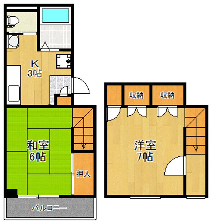 神奈川県横浜市港北区高田東3(マンション)の賃貸物件の間取り