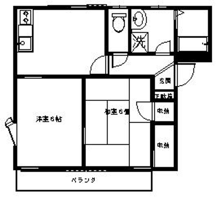 シャルム西脇の間取り